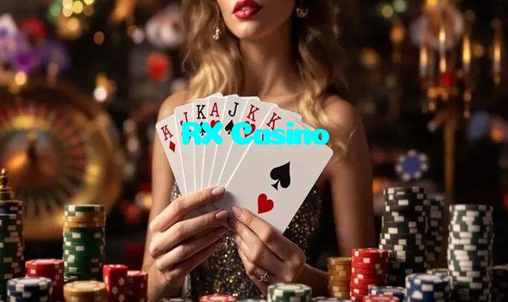 RX Casino casino presented on mobile device in Pakistan with slots and live games